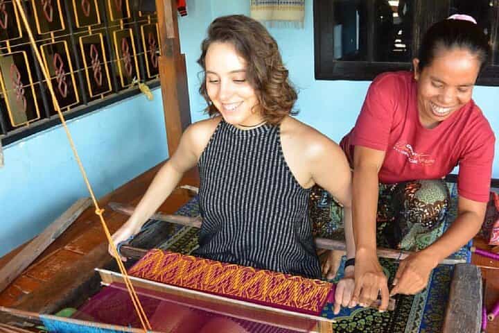 Lombok Waterfalls & Sukarara Weaving Village Tour