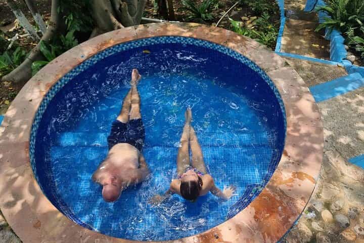 Volcanic Hot Springs, Foot Massage, Tequila & Mex BBQ