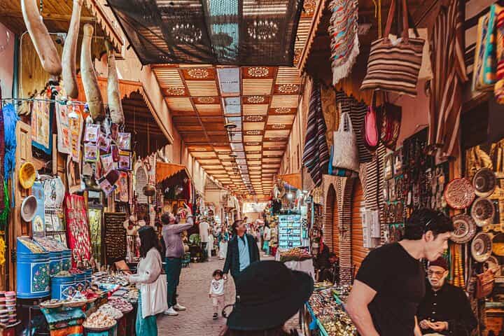  Guided walking tour And Medina Souks in Marrakech.