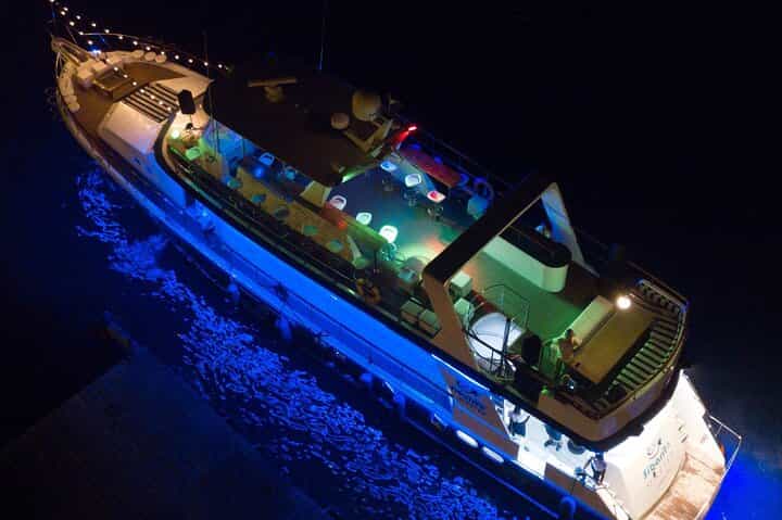 Dinner and Wine in Cartagena Bay aboard the Sibarita Master