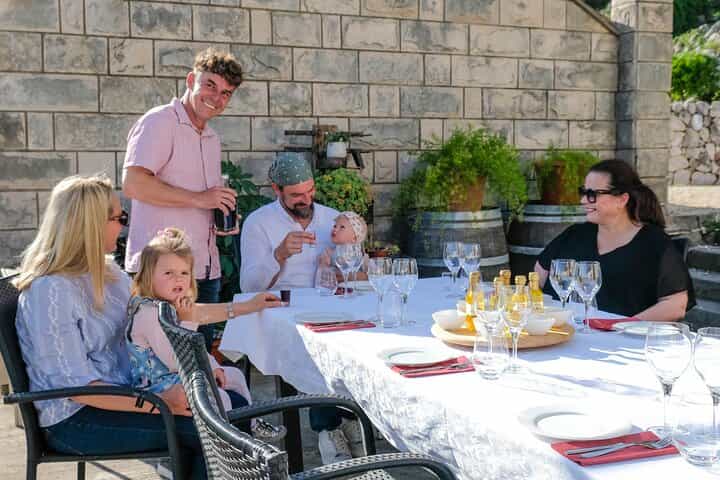 Wine & Olive Oil Tasting at a Family Run Farm Near Dubrovnik