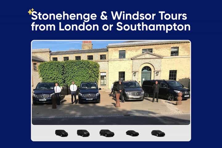 סיורים בסטונהנג' ובווינדזור מלונדון או סאותהמפטון