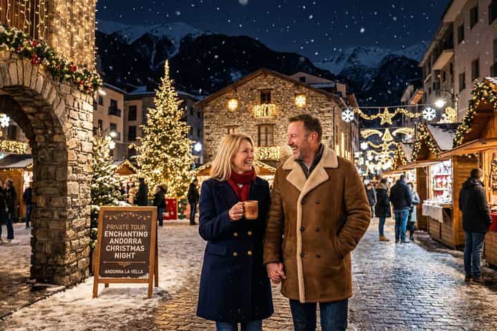 Private Christmas Walking Tour in Andorra la Vella