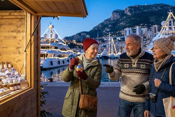 Private Walking Tour Monaco Christmas Cultural Heritage