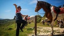 טיול רכיבה על סוסים בהרי פיניקיה וג’ויכטס בכרתים עם ארוחת צהריים.