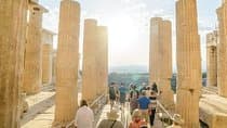 סיור הליכה באתרי האקרופוליס ופרתנון עם מוזיאון האקרופוליס האופציונלי.