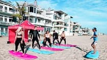 שיעור גלישה קבוצתי קטן משתף בן 2 שעות בסנטה מוניקה