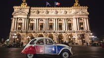סיור 2CV של פריז ומונמרטר בלילה עם שמפניה