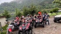 סיור מודרך ב-ATV ללה לגונה ורדה באפנקה, אל סלבדור.