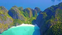 Phi Phi Islands Adventure Day Trip w/ Seaview Lunch by V. Marine