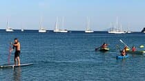 Excursion to the wild beach of Galenzana in Sup and Canoe