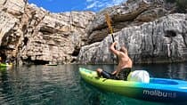 Pula: Sea Cave Kayak Tour with Snorkeling and Swimming