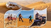דוחה: ספארי מדברי של חצי יום | רכיבת גמלים | רכב שטח | סנובי חול