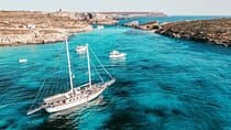 From Sliema: Three Bay Cruise with Lunch and Optional Transfers