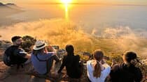 hike של זריחה או שקיעה על ראש הארי