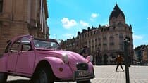סיור פרטי של 30 דקות בליל ב-2CV מתקפל.