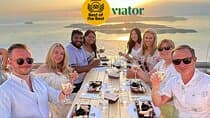 Santorini Wine Adventure with 12 Wine Tastings, Tapas and Sunset 