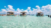 Tailfins Tiki Boats Crab Island Sandbar(3hrs/ 5/5:30 are 2hrs)