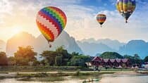 Vang vieng Cloud Walk Hot Air Balloons and Paragliding Tour