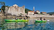 Small group kayaking tour from Budva to Sveti Nikola island caves
