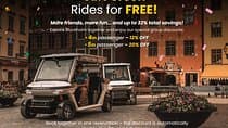 Stockholm Highlights: Private Golf Cart Tour