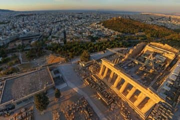 סיור הליכה מודרך באקרופוליס ובפארתנון