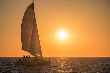 Luxury Small-Group Catamaran Cruise with BBQ, Open bar & Transfer