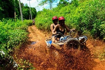 הסיור הטוב ביותר ב-ATV בקנקון, חוטי זיפ ושחייה בסטונט עם ארוחה