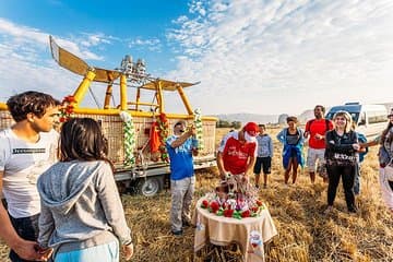 טיסת כדור פורח בקפטדוקיה עם העברות