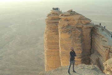 Edge of the World with 4x4 vehicles, sunset Dinner and stargazing