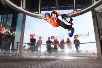 חבילת האתגר (כל הזמנים) ב-iFly Singapore