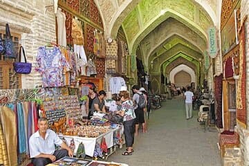 טיול פרטי של 6 ימים באוזבקיסטן חיבה-בוכרה-סמרקנד ברכבת