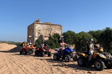 רכיבת קוואד פרטית של שעתיים על יערות ודיונות מאסווירה