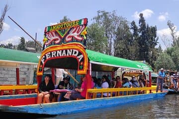 Xochimilco, Coyoacan, Frida Kahlo Museum & Artistic Murals