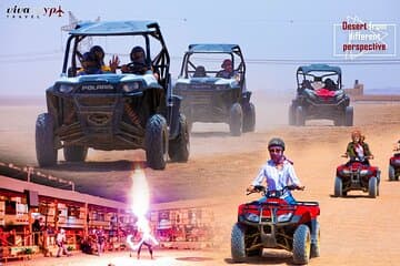 ספארי אדרנלין בהורגדה: טרקטורוני ATV, בוגי, גמלים, ארוחת ערב והופעה