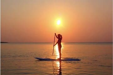 [Okinawa Miyako] [Early Morning] Sunrise SUP or Canoe