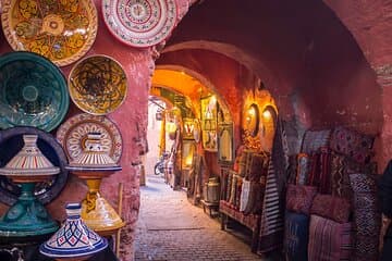 Guided Cultural Tour of Marrakech Medina & Souks – from Agadir -