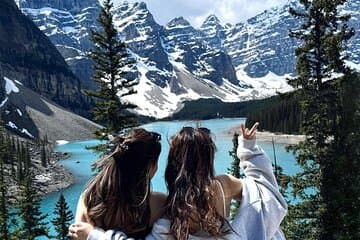 Moraine Lake, Lake Louise Johnston Canyon Banff Town from Calgary