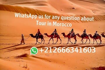 1 night Camel Treking in Merzouga Desert Luxury Camp