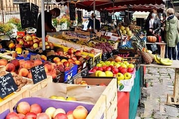 סיור אוכל בשוק הונפלר בנורמנדי