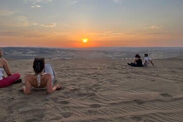 From Huacachina: Sunset buggy and sandboarding