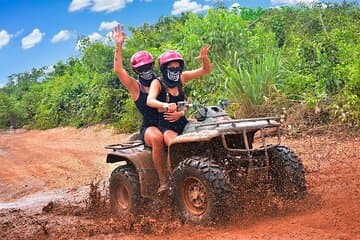 הרפתקת ATV, גשרים אינטראקטיביים, קווי ZIP, סנוטה וארוחת צהריים