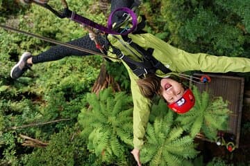 6 Ziplines, Cliff Walk & Floating Stairs + Free Photos – Rotorua