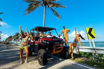Rent Kawasaki Beach Car and tour San Andres Island