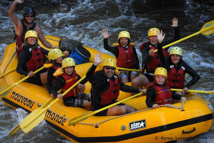 Family Rafting with kids | WITH Transport from Tremblant Resort