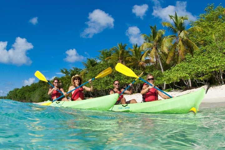 Kayak & Snorkel with Sea Turtles, National Park, St. John