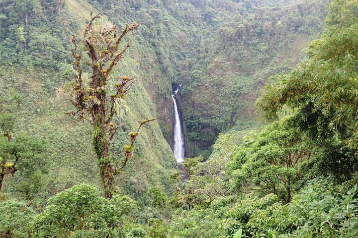 סיור מלא של יום בהר געש, מפלים, צניחה ומעיינות חמים