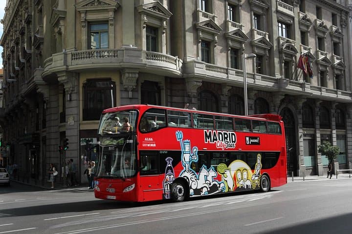 Madrid City Tour – Hop On Hop Off Bus