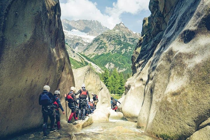 חוויה של קניונינג גרימזל מאינטראלקן
