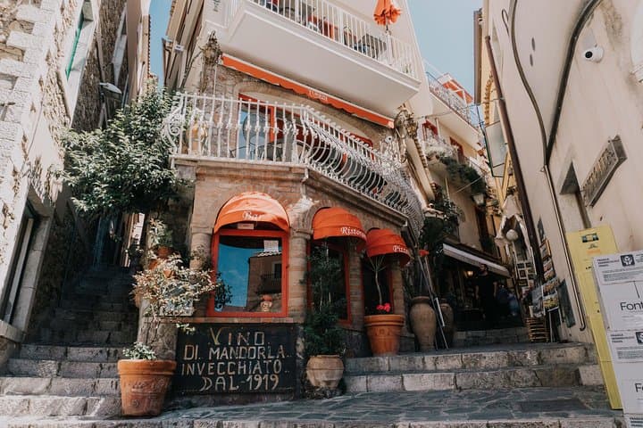 Full Day Taormina and Castelmola Tour with Messina Shore Excursion